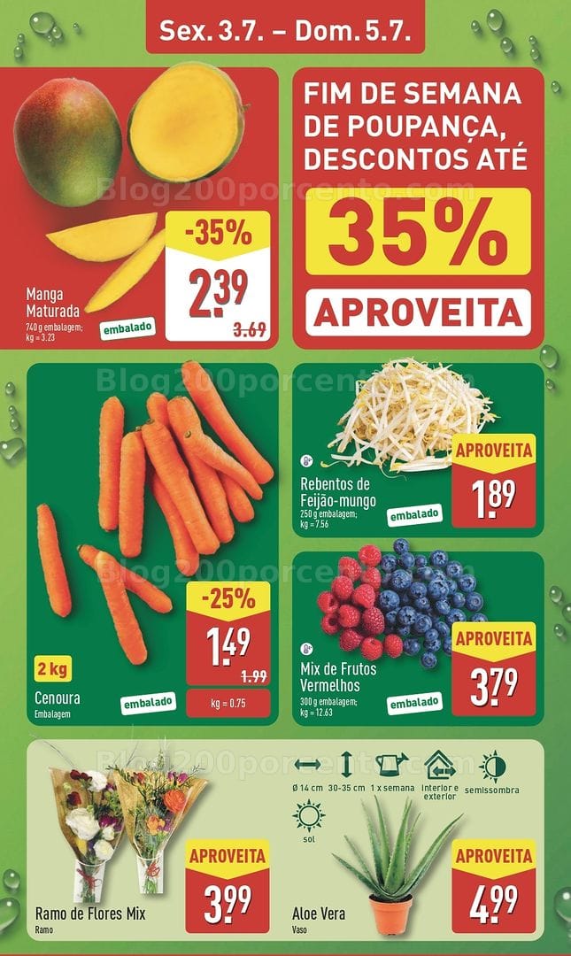 Antevisão Folheto ALDI Promoções de 29 junho a 5 julho